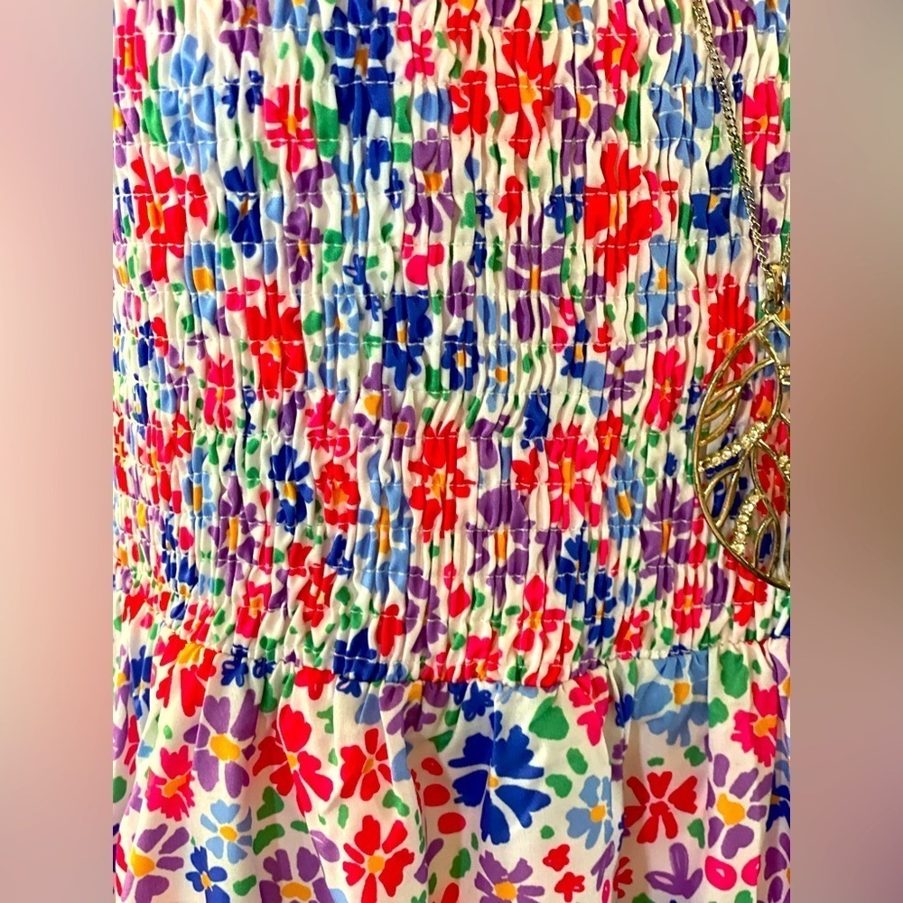 Floral Dress Tori X-New w/Out Tags💗💜 - Picture 3 of 11